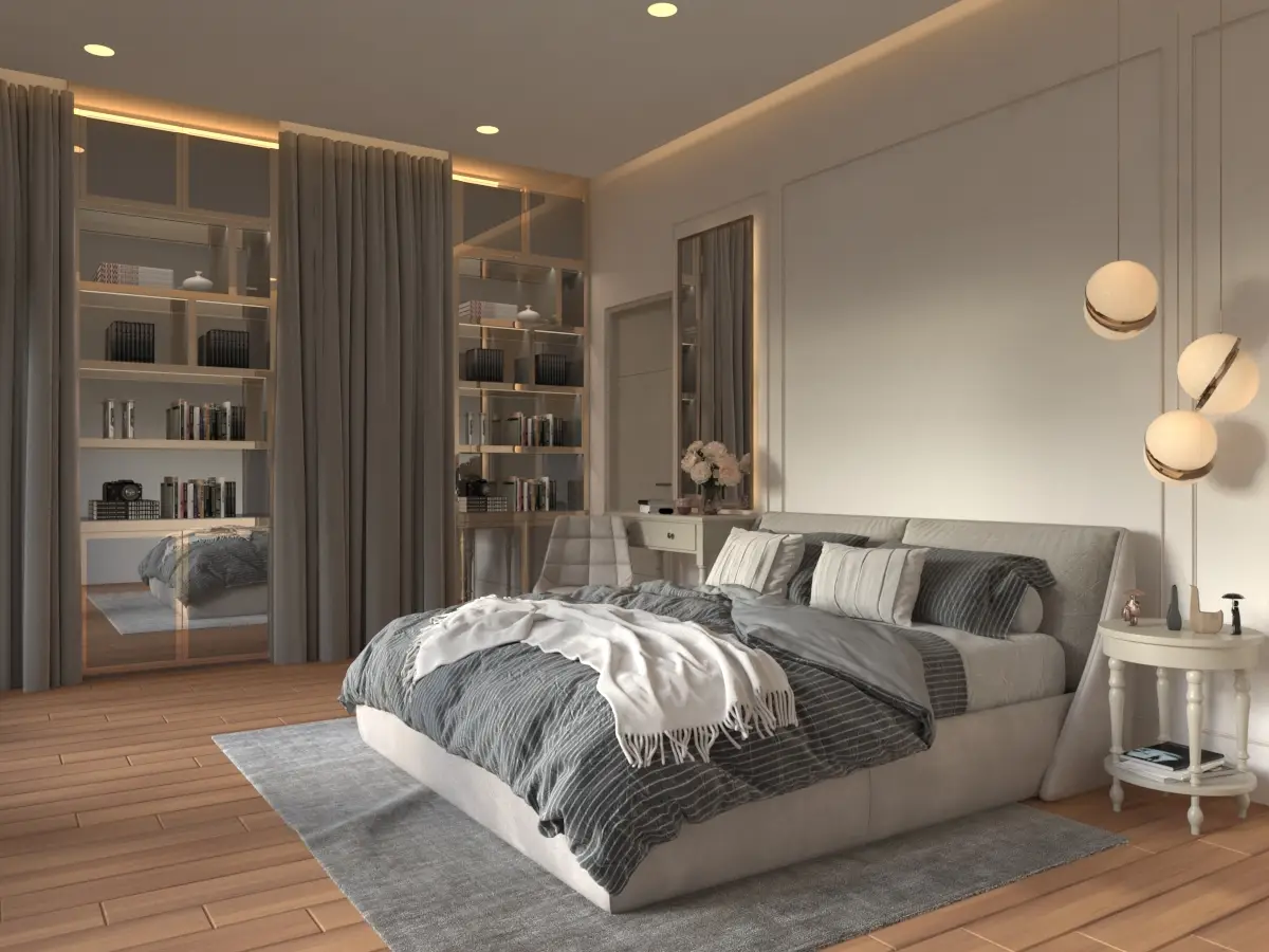 Interior Design in a Bedroom