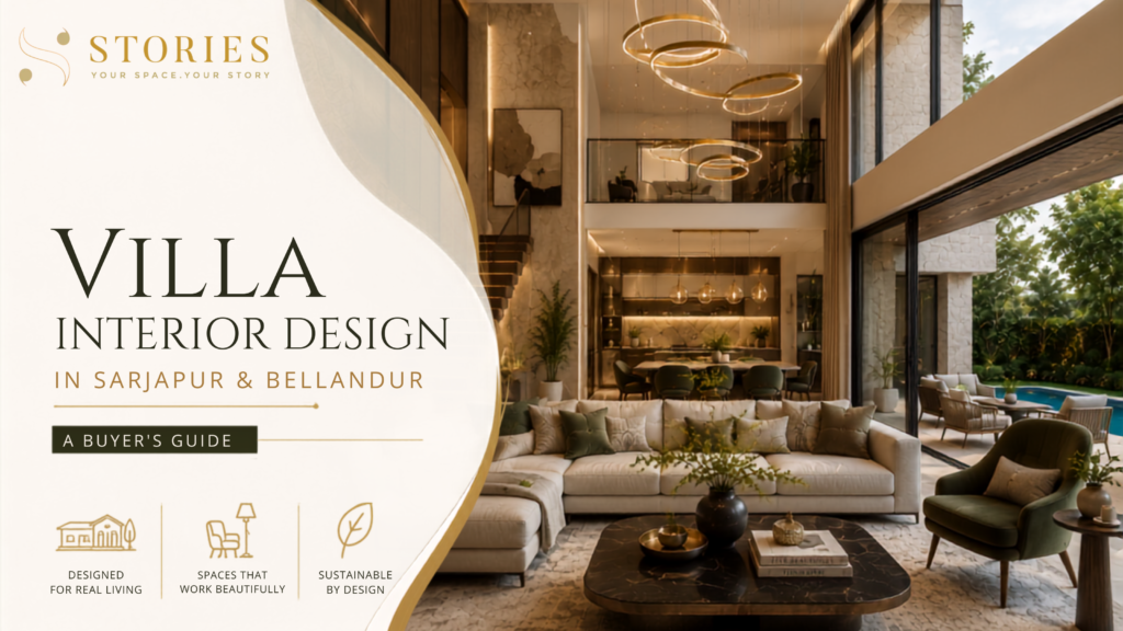 Luxury villa interior design in Sarjapur and Bellandur Bangalore